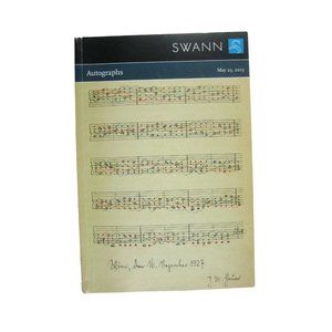 SWANN Catalog August Autographs 2013 Sale No 2136 PPB Kennedy Martin Luther